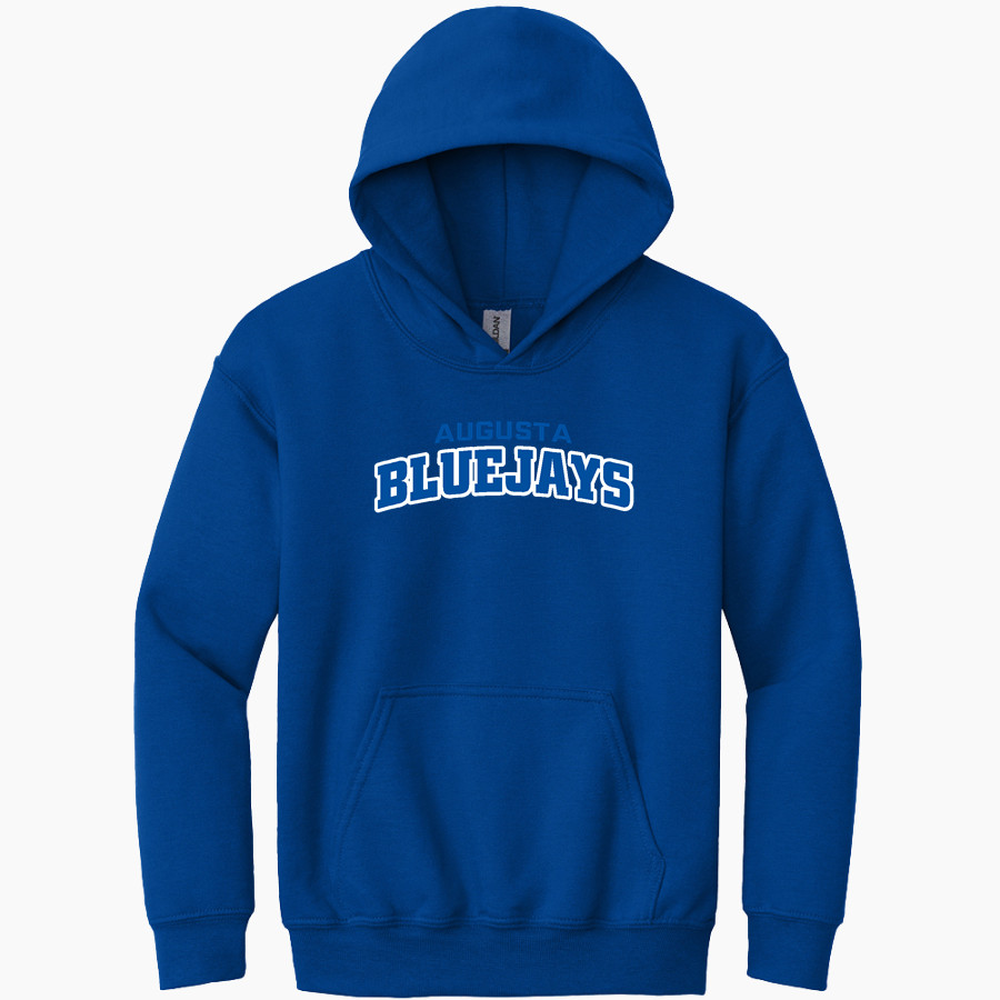 Augusta Bluejays <span class="pdp-name-mascot">Augusta Bluejays</span> Gildan Youth Heavy Blend Hoodie