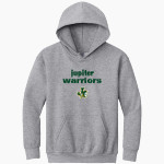 JUPITER HIGH SCHOOL WARRIORS <span class="pdp-name-mascot">JUPITER WARRIORS</span> Gildan Youth Heavy Blend Hoodie Front Thumbnail