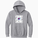 HARMONY SCIENCE ACADEMY - PFLUGERVILLE TIGERS <span class="pdp-name-mascot">HARMONY SCIENCE - PFLUGERVILLE TIGERS</span> Gildan Youth Heavy Blend Hoodie Front Thumbnail
