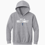 Holy Family Wildcats <span class="pdp-name-mascot">Holy Family Wildcats</span> Gildan Youth Heavy Blend Hoodie Front Thumbnail