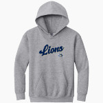 Calvary Lions <span class="pdp-name-mascot">Calvary Lions</span> Gildan Youth Heavy Blend Hoodie Front Thumbnail