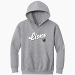 Franklin County Lions <span class="pdp-name-mascot">Franklin County Lions</span> Gildan Youth Heavy Blend Hoodie Front Thumbnail