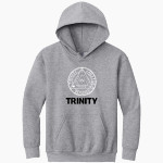 Trinity Tigers Gildan Youth Heavy Blend Hoodie Front Thumbnail