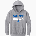 Santa Teresa Saints <span class="pdp-name-mascot">Santa Teresa Saints</span> Gildan Youth Heavy Blend Hoodie Front Thumbnail