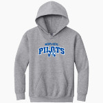 NORVIEW HIGH SCHOOL PILOTS <span class="pdp-name-mascot">NORVIEW PILOTS</span> Gildan Youth Heavy Blend Hoodie Front Thumbnail