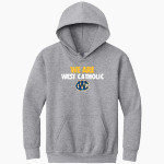 WEST PHILADELPHIA CATHOLIC HIGH SCHOOL BURRS Gildan Youth Heavy Blend Hoodie Front Thumbnail