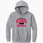 Edge Baseball Edge Baseball <span class="pdp-name-mascot">Edge Baseball</span> Gildan Youth Heavy Blend Hoodie Front Thumbnail