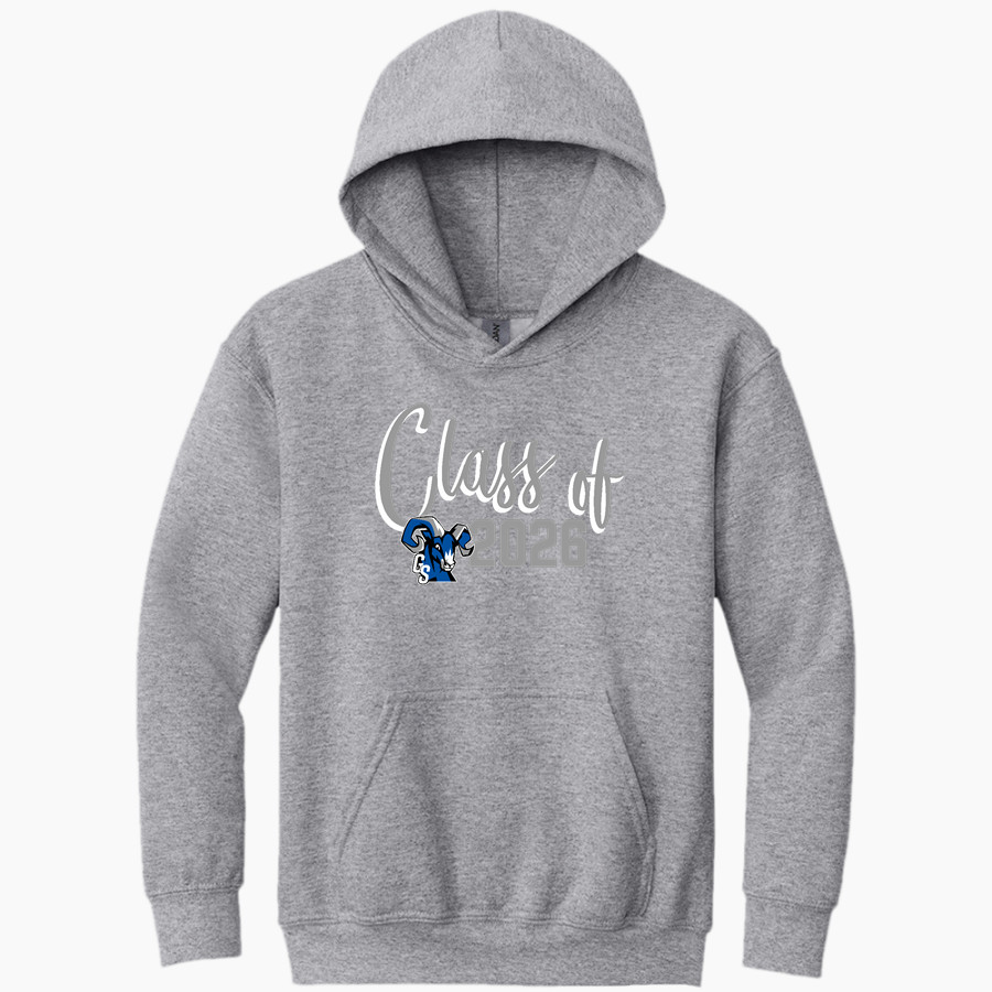 Good Shepherd Rams <span class="pdp-name-mascot">Good Shepherd School Rams</span> Gildan Youth Heavy Blend Hoodie