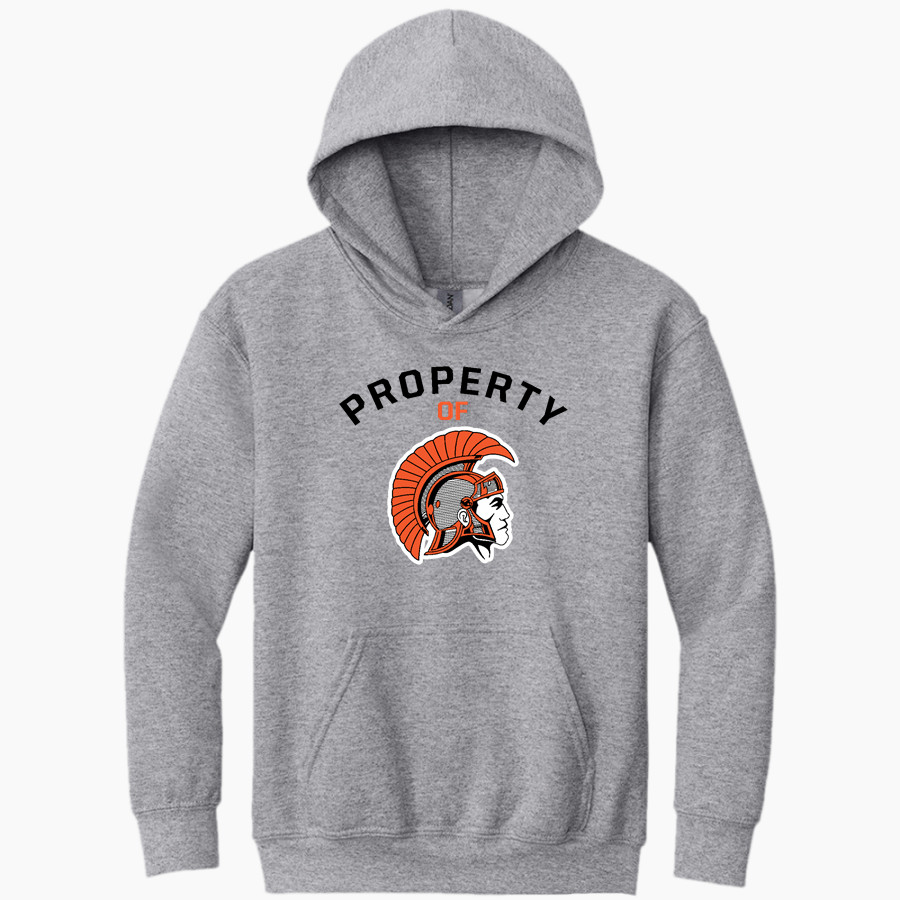 THORNAPPLE KELLOGG HIGH SCHOOL TROJANS Gildan Youth Heavy Blend Hoodie