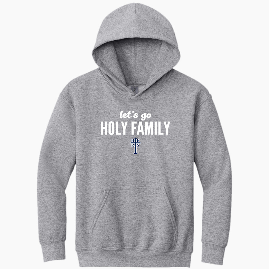Holy Family Wildcats <span class="pdp-name-mascot">Holy Family Wildcats</span> Gildan Youth Heavy Blend Hoodie