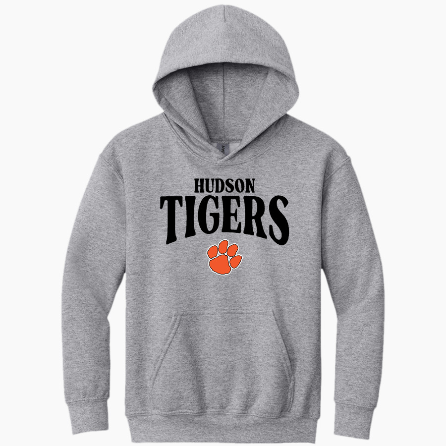 HUDSON HIGH SCHOOL TIGERS <span class="pdp-name-mascot">HUDSON TIGERS</span> Gildan Youth Heavy Blend Hoodie