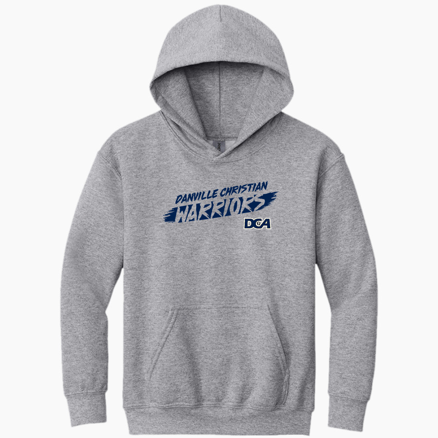 DANVILLE CHRISTIAN ACADEMY WARRIORS <span class="pdp-name-mascot">DANVILLE CHRISTIAN WARRIORS</span> Gildan Youth Heavy Blend Hoodie