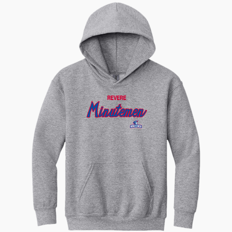 REVERE MINUTEMEN ONLINE STORE Gildan Youth Heavy Blend Hoodie