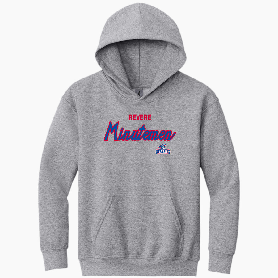 REVERE MINUTEMEN ONLINE STORE Gildan Youth Heavy Blend Hoodie