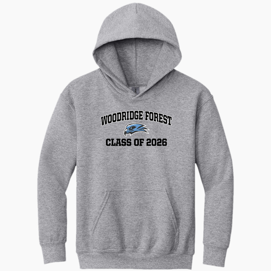 Woodridge Forest Falcons Online Store <span class="pdp-name-mascot">Woodridge Forest Falcons</span> Gildan Youth Heavy Blend Hoodie