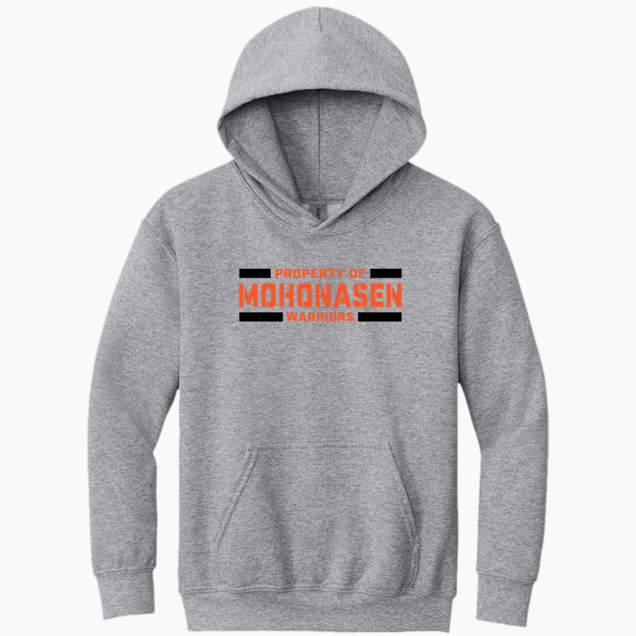 Mohonasen Warriors <span class="pdp-name-mascot">Mohonasen Warriors</span> Gildan Youth Heavy Blend Hoodie
