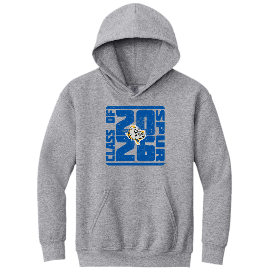 SPUR HIGH SCHOOL BULLDOGS <span class="pdp-name-mascot">SPUR BULLDOGS</span> Gildan Youth Heavy Blend Hoodie