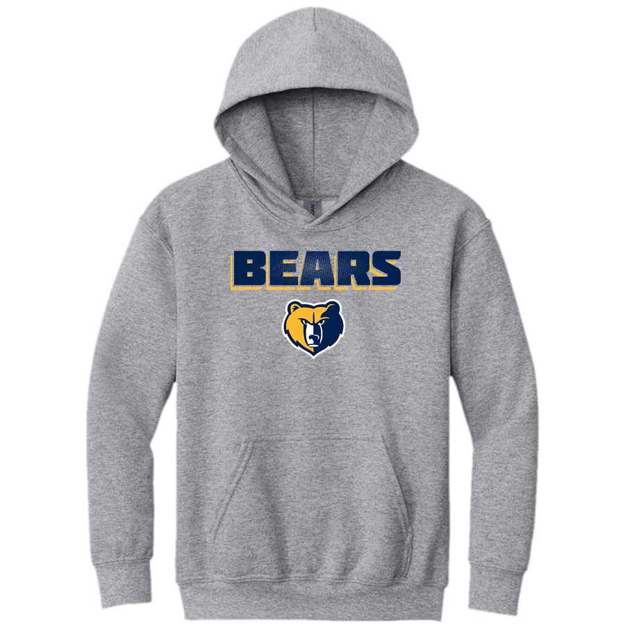 RIFLE HIGH SCHOOL BEARS <span class="pdp-name-mascot">RIFLE BEARS</span> Gildan Youth Heavy Blend Hoodie