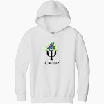 Central Valley Affiliate - CASP <span class="pdp-name-mascot">Central Valley Affiliate-CASP</span> Gildan Youth Heavy Blend Hoodie Front Thumbnail