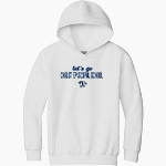 Christ Episcopal Wildcats Gildan Youth Heavy Blend Hoodie Front Thumbnail