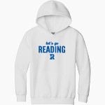 READING SENIOR HIGH SCHOOL BLUE DEVILS <span class="pdp-name-mascot">READING BLUE DEVILS</span> Gildan Youth Heavy Blend Hoodie Front Thumbnail
