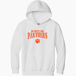 Babylon Panthers <span class="pdp-name-mascot">Babylon Panthers</span> Gildan Youth Heavy Blend Hoodie Front Thumbnail