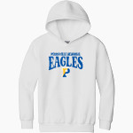 PENNSVILLE MEMORIAL HIGH SCHOOL EAGLES <span class="pdp-name-mascot">PENNSVILLE MEMORIAL EAGLES</span> Gildan Youth Heavy Blend Hoodie Front Thumbnail