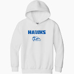 Henry Ford Hawks <span class="pdp-name-mascot">Henry Ford College Hawks</span> Gildan Youth Heavy Blend Hoodie Front Thumbnail