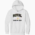 ROYAL HIGH SCHOOL KNIGHTS <span class="pdp-name-mascot">ROYAL KNIGHTS</span> Gildan Youth Heavy Blend Hoodie Front Thumbnail
