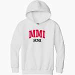MMI PREPARATORY SCHOOL PREPPERS Gildan Youth Heavy Blend Hoodie Front Thumbnail