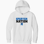CENTENNIAL HIGH SCHOOL SPARTANS <span class="pdp-name-mascot">CENTENNIAL SPARTANS</span> Gildan Youth Heavy Blend Hoodie Front Thumbnail