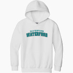 Waterford Waterford <span class="pdp-name-mascot">Waterford Waterford</span> Gildan Youth Heavy Blend Hoodie Front Thumbnail
