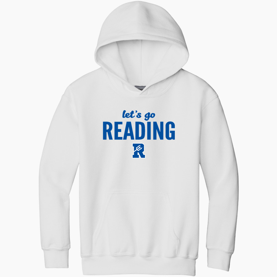 READING SENIOR HIGH SCHOOL BLUE DEVILS <span class="pdp-name-mascot">READING BLUE DEVILS</span> Gildan Youth Heavy Blend Hoodie