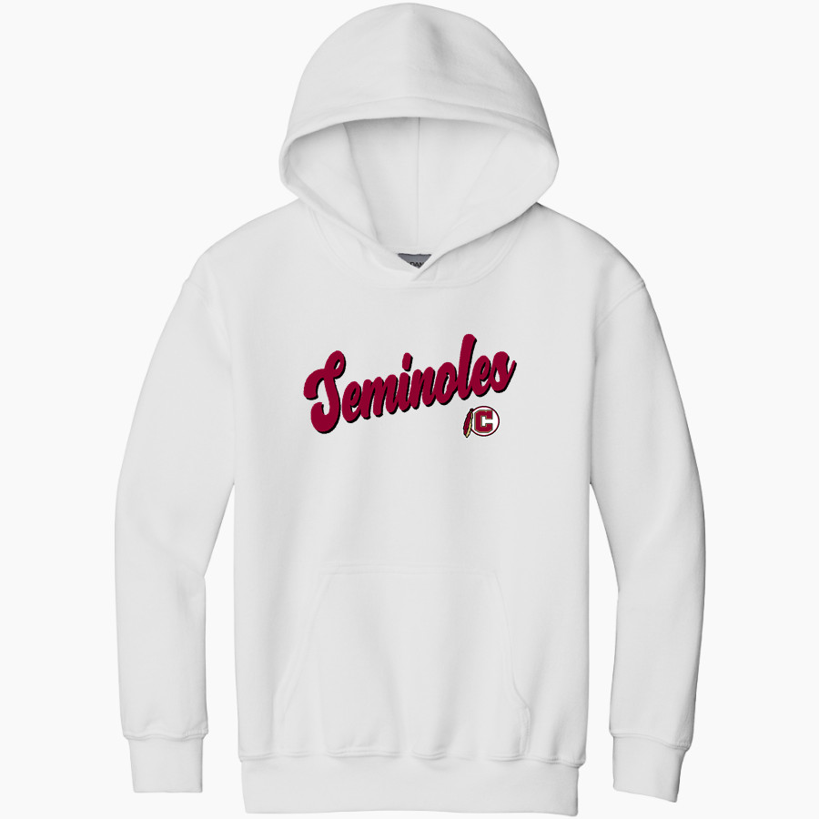 Creekside Seminoles <span class="pdp-name-mascot">Creekside Seminoles</span> Gildan Youth Heavy Blend Hoodie