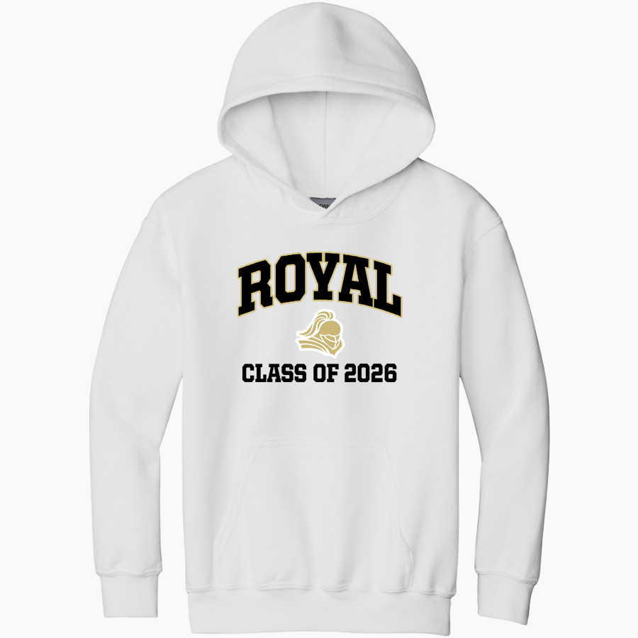 ROYAL HIGH SCHOOL KNIGHTS <span class="pdp-name-mascot">ROYAL KNIGHTS</span> Gildan Youth Heavy Blend Hoodie