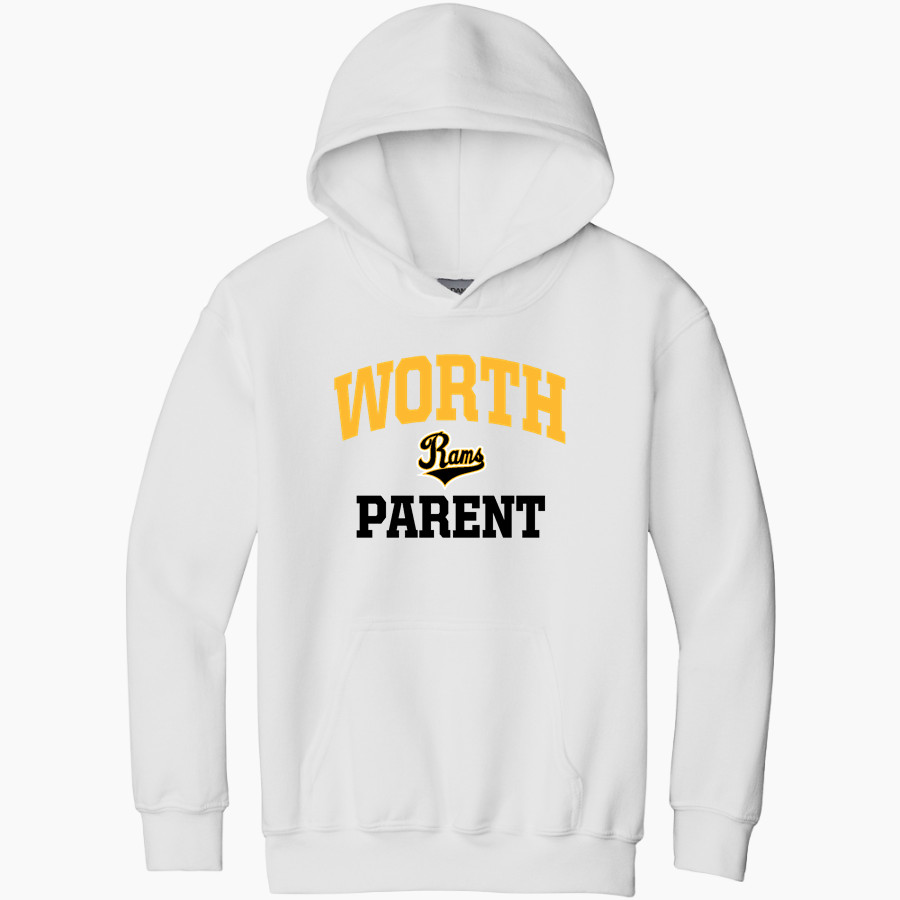 Worth Rams Gildan Youth Heavy Blend Hoodie