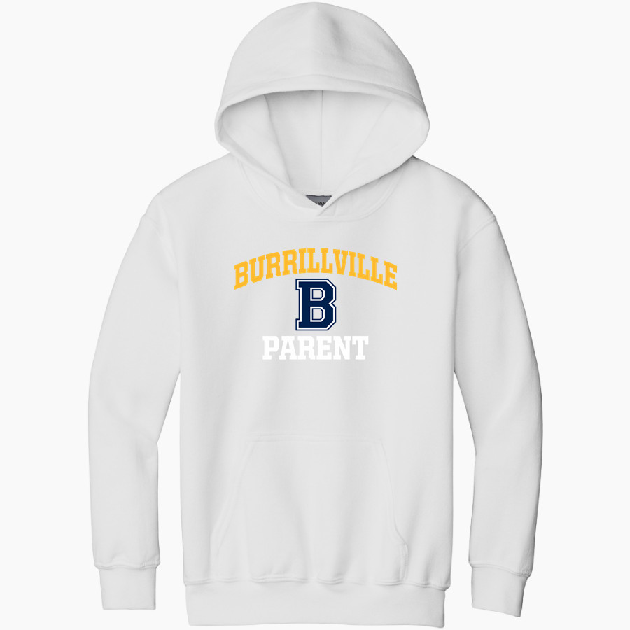 Burrillville Broncos Gildan Youth Heavy Blend Hoodie