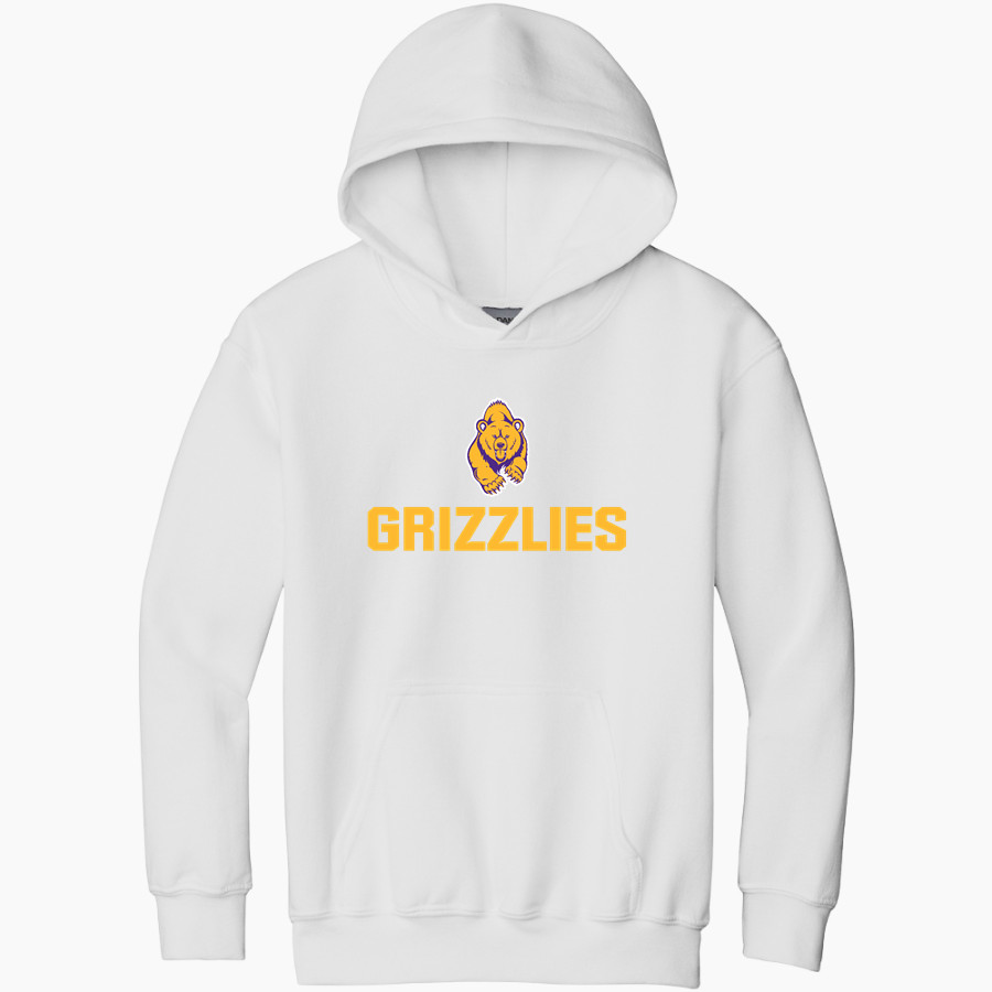 Fowler Grizzlies Gildan Youth Heavy Blend Hoodie