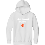 RICHLAND HIGH SCHOOL BEARS <span class="pdp-name-mascot">RICHLAND BEARS</span> Gildan Youth Heavy Blend Hoodie Front Thumbnail