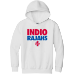 INDIO HIGH SCHOOL RAJAHS <span class="pdp-name-mascot">INDIO RAJAHS</span> Gildan Youth Heavy Blend Hoodie Front Thumbnail