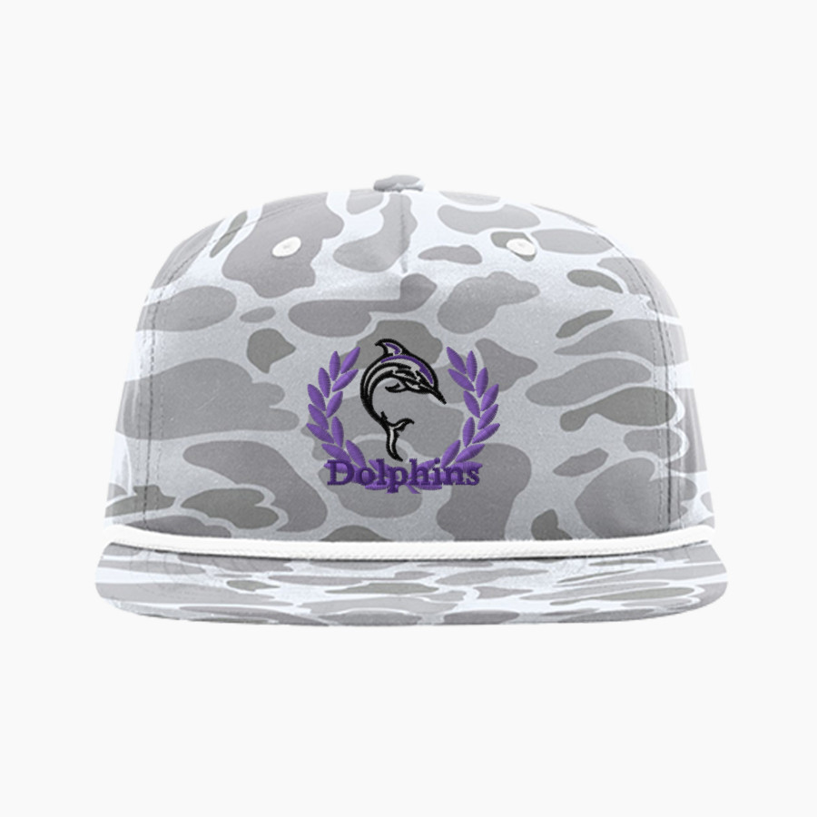Bergman Dolphins <span class="pdp-name-mascot">Frank V. Bergman Elementary Dolphins</span> Richardson Printed Umpqua Gramps Cap