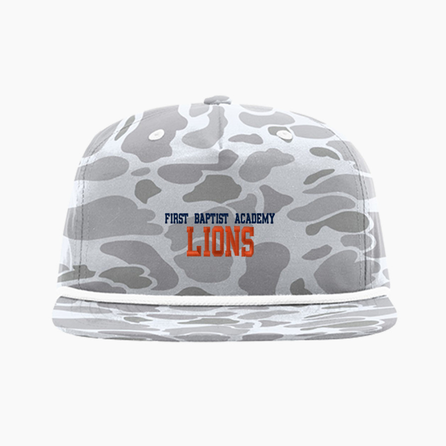First Baptist Academy Lions <span class="pdp-name-mascot">First Baptist Academy Lions</span> Richardson Printed Umpqua Gramps Cap