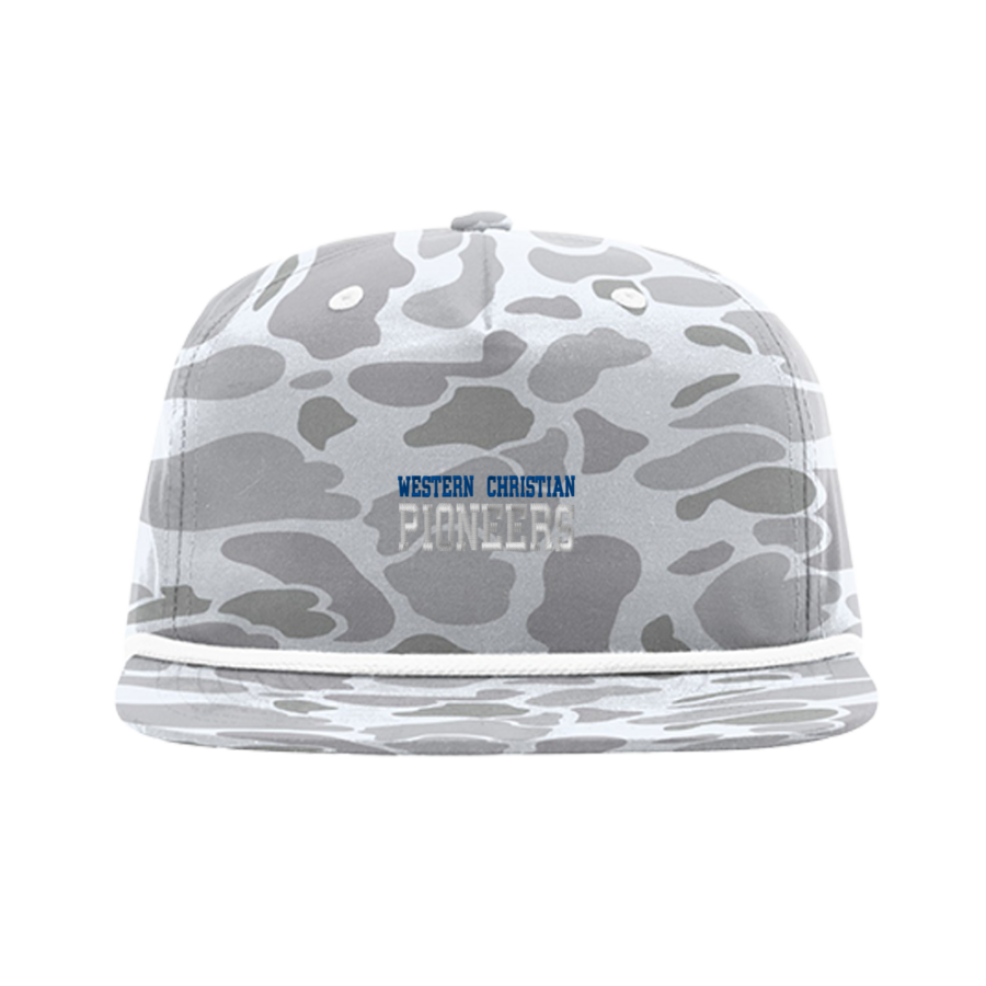 WESTERN CHRISTIAN SCHOOL PIONEERS ONLINE STORE <span class="pdp-name-mascot">WESTERN CHRISTIAN PIONEERS</span> Richardson Printed Umpqua Gramps Cap