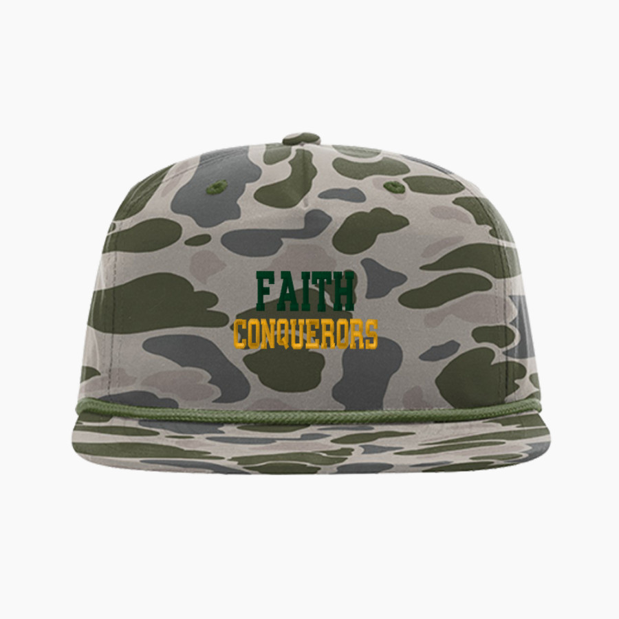 FAITH CHRISTIAN ACADEMY CONQUERORS <span class="pdp-name-mascot">FAITH CONQUERORS</span> Richardson Printed Umpqua Gramps Cap