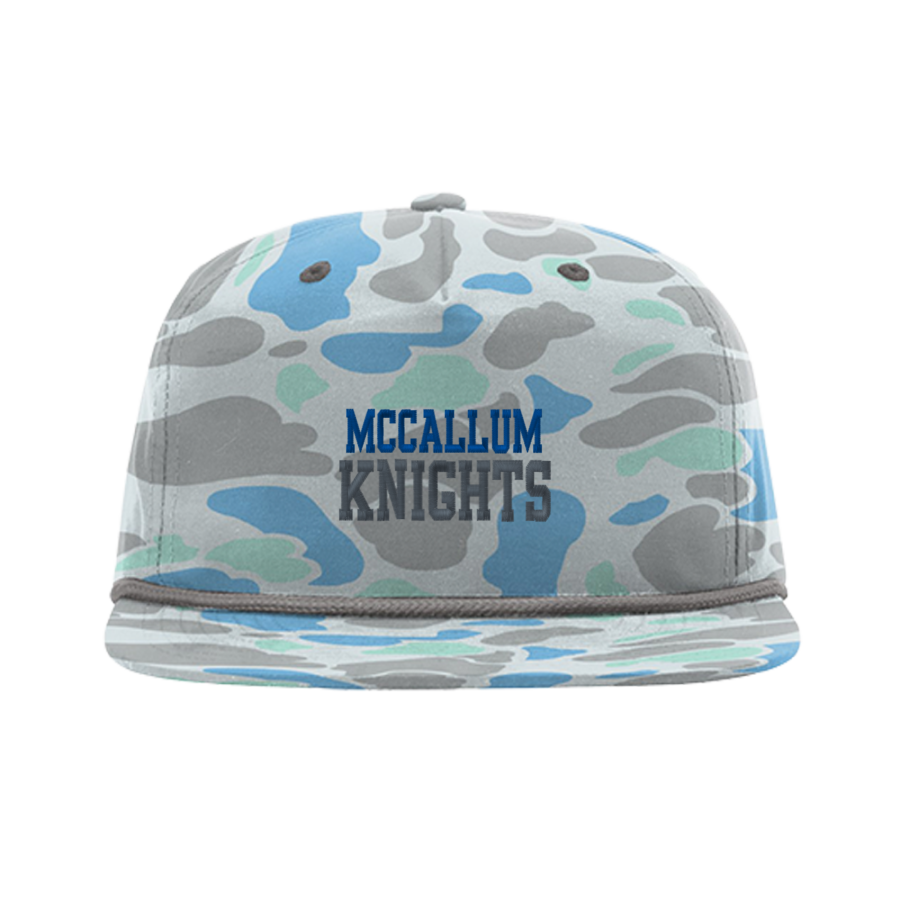 MCCALLUM HIGH SCHOOL KNIGHTS <span class="pdp-name-mascot">MCCALLUM KNIGHTS</span> Richardson Printed Umpqua Gramps Cap
