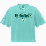 Jeremy Ranch Hawks <span class="pdp-name-mascot">Jeremy Ranch Elementary Hawks</span> Comfort Colors Women's Heavyweight Boxy Tee Front Thumbnail