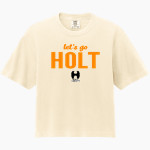 Holt Junior Rams Soccer Club <span class="pdp-name-mascot">Holt Junior Rams Soccer Club</span> Comfort Colors Women's Heavyweight Boxy Tee Front Thumbnail
