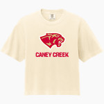 CANEY CREEK HIGH SCHOOL PANTHERS Comfort Colors Women's Heavyweight Boxy Tee Front Thumbnail