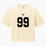 BIG SPRING HIGH SCHOOL STEERS Comfort Colors Women's Heavyweight Boxy Tee Front Thumbnail