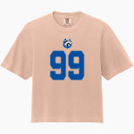 Andrada Mavericks Online Store <span class="pdp-name-mascot">Andrada Mavericks</span> Comfort Colors Women's Heavyweight Boxy Tee Front Thumbnail